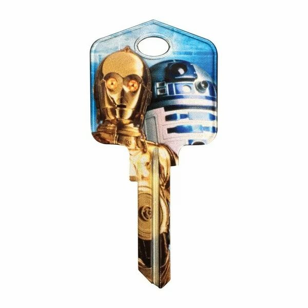 Hillman Key Blank, Brass, Star Wars, Mfr#: 94868